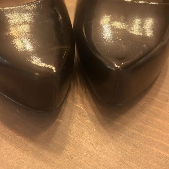 Jessica Simpson classic black heels size 7, classic black stiletto - Picture 3 of 8